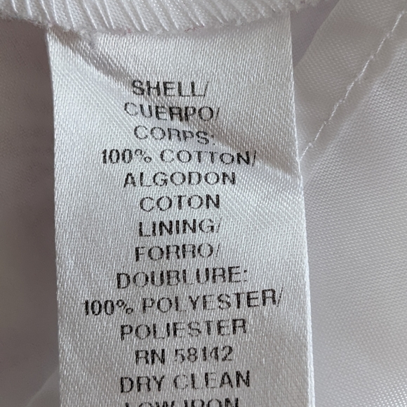 London Time White Eyelet Knee Length Dress Size S - Picture 14 of 14